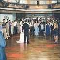 USA TX Dallas 1999MAR20 Wedding CHRISTNER Reception 014  "Bek, first order of marriage, how do I get off this dance floor?" : 1999, Americas, Christner - Mike & Rebekah, Dallas, Date, Events, March, Month, North America, Places, Texas, USA, Wedding, Year